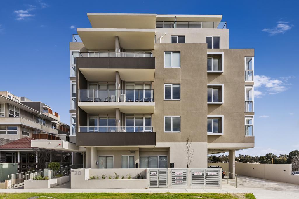 Poplar Sanctuary Apartments メルボルン エクステリア 写真